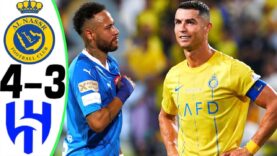 Al Nassr vs Al Hilal 4-3 – RONALDO vs NEYMAR – All Goals and Highlights 2023